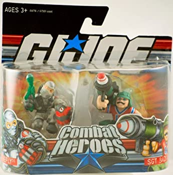 【中古】【輸入品・未使用】G.I. Joe Combat Heroes Wave 1 Bazooka & Firefly Figure 2-Pack [並行輸入品]
