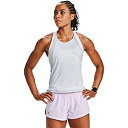 【中古】【輸入品・未使用】Under Armour Women's Qualifier Iso-chill Running Tank Top %カンマ% Whi...