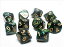 【中古】【輸入品・未使用】Chessex Dice Sets: Scarab Jade with Gold - Ten Sided Die d10 Set (10) [並行輸入品]