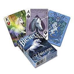 【中古】【輸入品・未使用】Bicycle Anne Stokes Unicorns Playing Cards [並行輸入品]