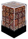 【中古】【輸入品 未使用】Chessex Dice d6 Sets: Glitter Gold / Silver - 12mm Six Sided Die (36) Block of Dice 並行輸入品