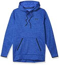 【中古】【輸入品・未使用】Under Armour Men's Armour Fleece Twist Hoodie %カンマ% Emotion Blue (401)/Black %カンマ% Large