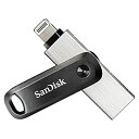 【中古】【輸入品・未使用】SanDisk サンディスク iXpand Flash Drive Go iPhone iPad/PC用 Lightning + US...