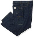 【中古】【輸入品・未使用】Carhartt Men&#39;s 103889 Rugged Flex Relaxed Fit Utility Five Pocket Jean - 42W x 30L - Frontier