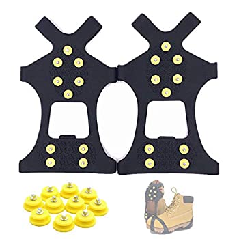【中古】【輸入品・未使用】Aerexier Ice Cleats スノーグリップ - 滑り止めクランポン トラクションクリート アイス&スノーグリッパー スチールスタッド 10個 レディース 【中古】【輸入品・未使用】Aerexier Ice Cleats スノーグリップ - 滑り止めクランポン トラクションクリート アイス&スノーグリッパー スチールスタッド 10個 レディース