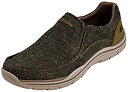 【中古】【輸入品・未使用】Skechers Men's Expected Avillo Relaxed-Fit Slip-On Loafer%カンマ% Light Brown%カンマ% 9.5 M US