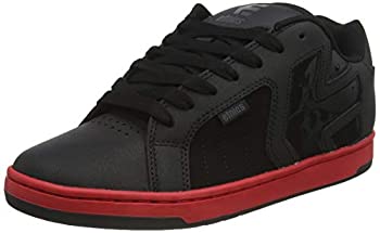 yÁzyAiEgpzEtnies Men's Metal Mulisha Fader 2 Skate Shoe%J}% Black/Red/Black