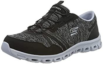 【中古】【輸入品・未使用】Skechers レディース アスリージャー スニーカー US サイズ: 24.5 カラー: ブラック(4.0)