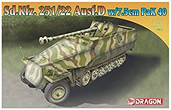 【中古】【輸入品・未使用】ドラゴン 1/72 第二次世界大戦 ドイツ軍 Sd.Kfz.251/22 対戦車自走砲 プラモデル DR7351