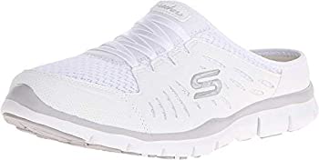 Skechers Sport Women's Gratis-No Limits Slip-On Mule%カンマ% White%カンマ% 6.5 Wide