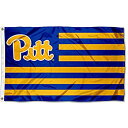 【中古】【輸入品・未使用】College Flags & Banners Co. ピッツバーグ パンサーズ スクリプト ピット アメリカン ストライプ 国旗