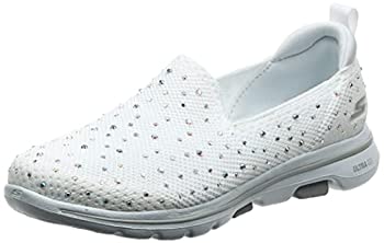 【中古】【輸入品・未使用】Skechers Women's Walking Sneaker%カンマ% White