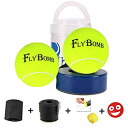 【中古】【輸入品・未使用】flybomb ポータブルテニストレーナー 2.05ポンド 重量鉄 ベース テニス トレーニング ツール エクササイズ テニスボール スポーツ 自立式 リバウ