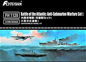 【中古】【輸入品・未使用】フライホークモデル 1/700 大西洋海戦 対潜戦セット 1 プラモデル FLYFH1120