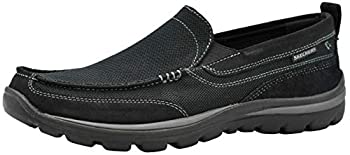 yÁzyAiEgpzSkechers Men's Superior Milford Slip-On Loafer%J}% Black%J}% 11 M US