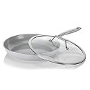 【中古】【輸入品・未使用】TECHEF CeraTerra 8インチ & 12インチ セラミックノンスティックフライパンセット (PTFE & PFOAフリーセ...