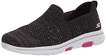 楽天スカイマーケットプラス【中古】【輸入品・未使用】Skechers レディース ウォーキングスニーカー％カンマ％ ブラック/マルチ％カンマ％ 6