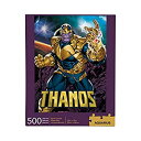 【中古】【輸入品・未使用】MARVEL (マーベル) Thanos (サノス) 500 Piece Jigsaw Puzzle (500 ピース ジグソーパズル) [並行輸入品]