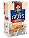 yÁzyAiEgpzQuaker Instant Grits%J}% Red Eye Gravy & Country Ham NG[J[CX^gObcAԖڃO[r[AJg[n 341gi28g x 12j [