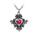 【中古】【輸入品・未使用】Alchemy Gothic England - 愛のブーケ スカル&ハートペンダント