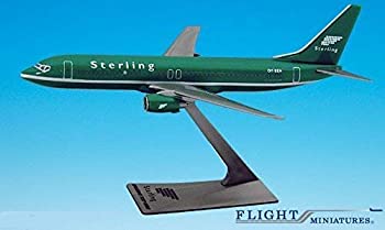 【中古】【輸入品 未使用】Sterling Green 737-800 Airplane Miniature Model Plastic Snap-Fit 1:200 Part ABO-73780H-017 並行輸入品