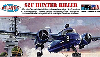 【中古】【輸入品 未使用】S2F Hunter Killer Plastic Model Airplane Kit Atlantis Toy and Hobby 並行輸入品