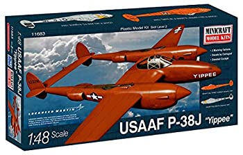 【中古】【輸入品・未使用】Minicraft Models 1:48 Scale P-38J USAAF Model Kit [並行輸入品]