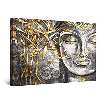 【中古】【輸入品・未使用】Startonight Canvas Wall Art Decor Bodhisattva Buddha Print for Bedroom 60 x 90 cm