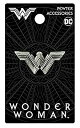 yÁzyAiEgpzDC Comics (DCR~bN) Wonder Woman (_[ E[}) Logo Pewter Lapel Pin (ys) [sAi]