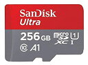 【中古】【輸入品・未使用】SanDisk microSDXC 100MB/s 256GB Ultra サンディスク SDSQUAR-256G-GN6MN 海外パ...