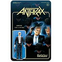 【中古】【輸入品・未使用】ANTHRAX アンスラックス Among The Living リアクション フィギュア SUPER7