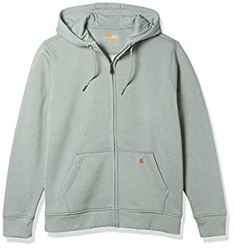 【中古】【輸入品・未使用】Carhartt Women's Clarksburg Full Zip Hoodie (Regular and Plus Sizes)%カンマ% Bay Green Heath%カンマ% Small