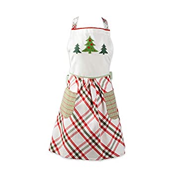 【中古】【輸入品・未使用】DII Jolly Tree キッチンコレクション エプロン
