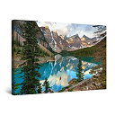 【中古】【輸入品・未使用】Startonight Canvas Wall Art Decor Clear Mountain Lake Painting for ...