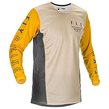 【中古】【輸入品・未使用】Fly Racing 2021 キネティックジャージ - K121 (XXL) (マスタード/ストーン..