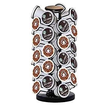 【中古】【輸入品・未使用】BLACKSMITH FAMILY K Cup Carousel%カンマ%K Cup Holder%カンマ%Coffee Pod Holder Carousel%カンマ%Black Capacity of 40 Pods 