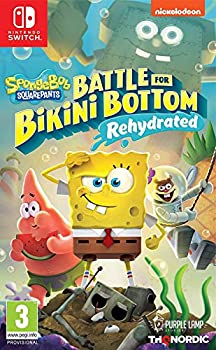 【中古】【輸入品・未使用】Spongebob SquarePants: Battle for Bikini Bottom - Rehydrated Nintendo Switch 輸入版 