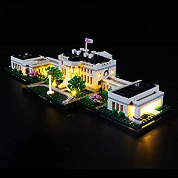 【中古】【輸入品・未使用】ホワイトハウス用BRIKSMAX LEDライトキット - レゴ 21054と互換性(レゴセットは含まれていません)