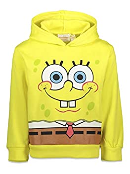 【中古】【輸入品 未使用】Nickelodeon Spongebob Squarepants Toddler Boys Fleece Costume Hoodie Yellow 2T