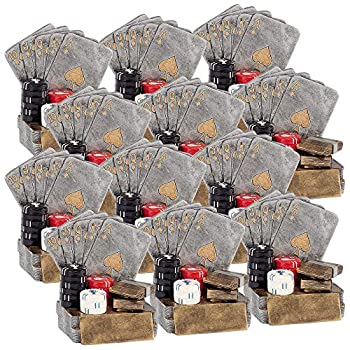 【中古】【輸入品・未使用】On Top Awards ポーカーチップ トロフィー賞 樹脂製 高さ5.5インチ (Pack of 12)