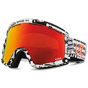 【中古】【輸入品・未使用】VonZipper クリーバー ボーナスレンズ付き メンズ ゴーグル ハウス ライオット サテン/野生動物 ファイアクロームレンズ