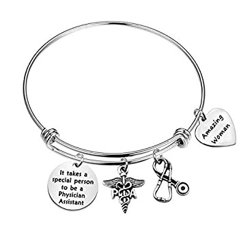 【中古】【輸入品・未使用】FOTAP フィジシャンアシスタントギフト 特別な人に 医師のアシスタントブレスレット PAブレスレット ミディアム 学校 卒業ギフト