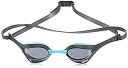 【中古】【輸入品・未使用】Arena Cobra Ultra Racing Swim Goggles for Men and Women%カンマ% Dark Smoke-Black-Blue%カンマ% Swipe Anti-Fog Non-Mirror (New)%カンマ% One Size f