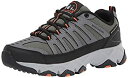 【中古】【輸入品・未使用】Skechers Men's Crossbar Stilholt Oxford%カンマ% Gray/Orange%カンマ% 9.5 M...