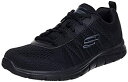 【中古】【輸入品・未使用】Skechers Men's Track Moulton Oxford%カンマ% Black