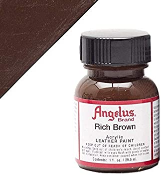 【中古】【輸入品 未使用】Angelus Acrylic Leather Paint Standart Paint (181 Rich Brown) 並行輸入品