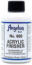 【中古】【輸入品 未使用】Angelus アンジェラス 4oz アクリル フィニッシャー ノーマル No.600レザー ペイント Acrylic Finisher Leather Paint 並行輸入品