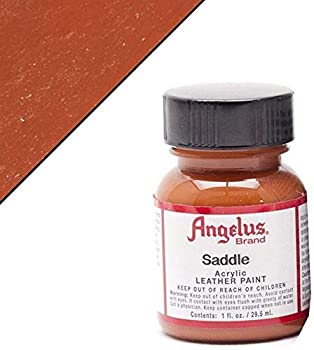 【中古】【輸入品 未使用】Angelus Acrylic Leather Paint Standart Paint (027 Saddle) 並行輸入品