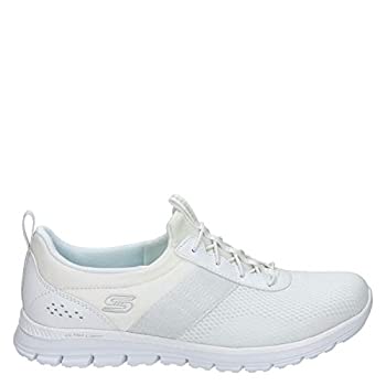 【中古】【輸入品・未使用】Skechers Women's Luminate - Forever After Sneaker%カンマ% White%カンマ% 10(4)