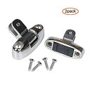 【中古】【輸入品・未使用】MX Deck Hinge Swivel Mount Stainless%カンマ%Bimini Side Mount Quick Release 2pcs(4)